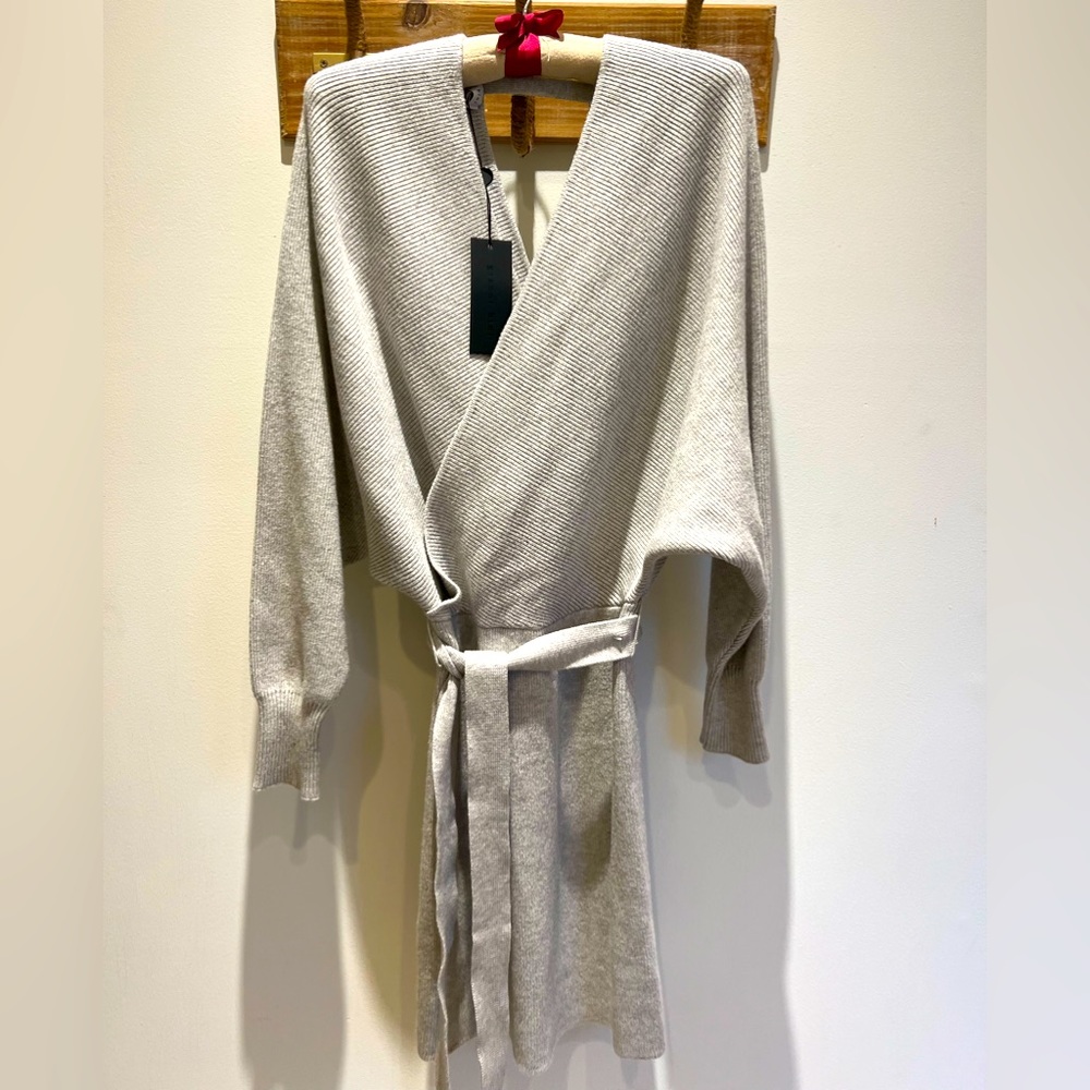 NWT Gianni Bini Grey Sweater Dress